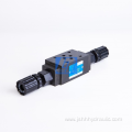 MTCV-02W-I stacked one-way throttle valve